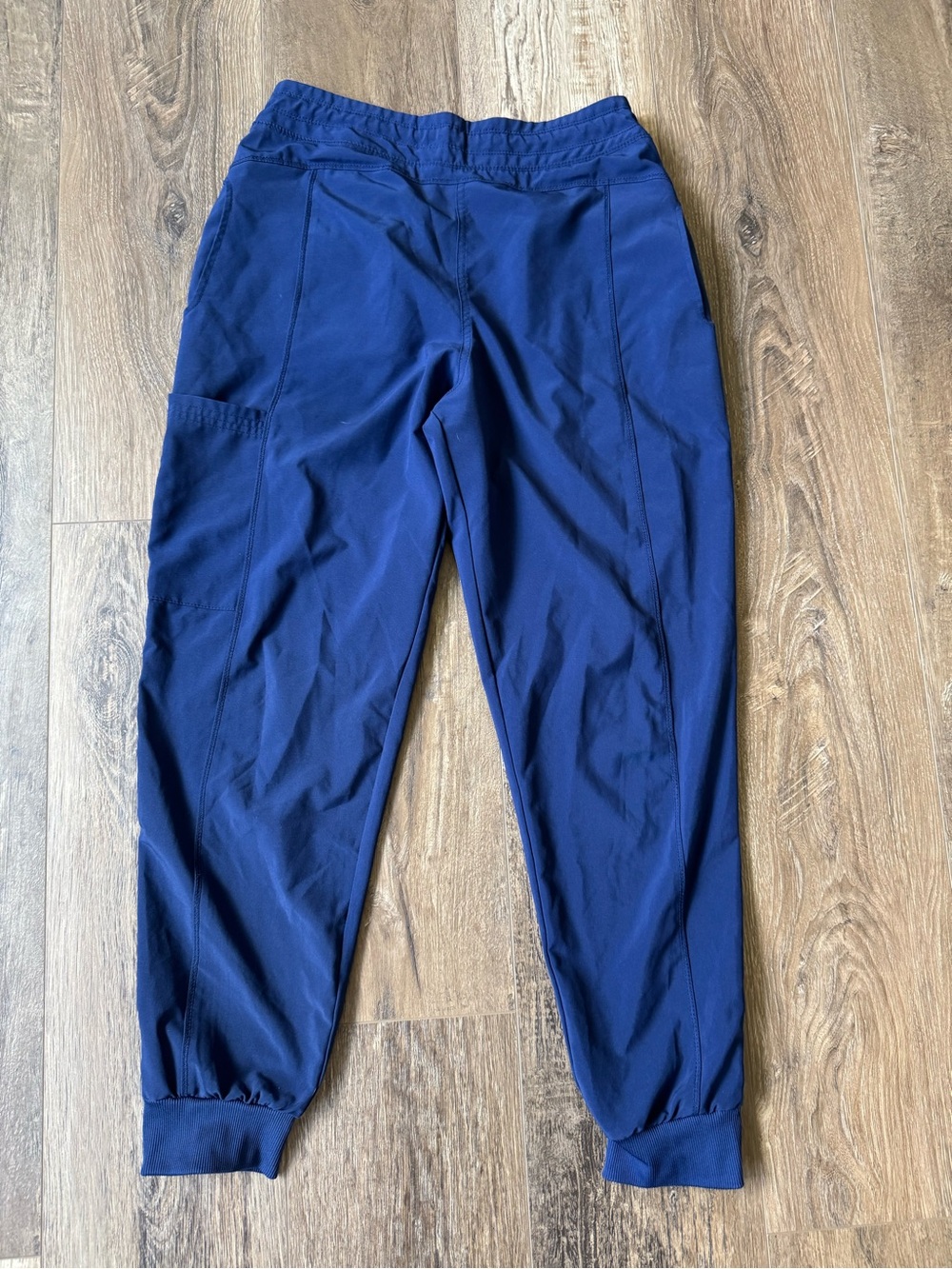 Men's Performance Scrub Jogger Pants in Navy - Elastic Cuff Comfort